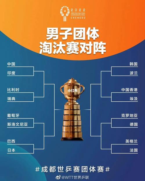 世乒赛2022赛程表中国队